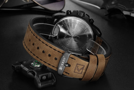 CURREN Men's Luxury  Waterproof Sport  Watch