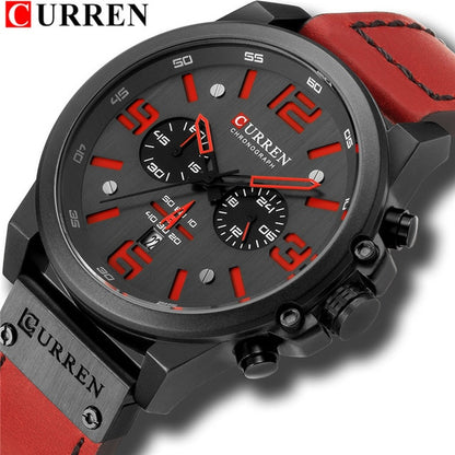 CURREN Men's Luxury  Waterproof Sport  Watch